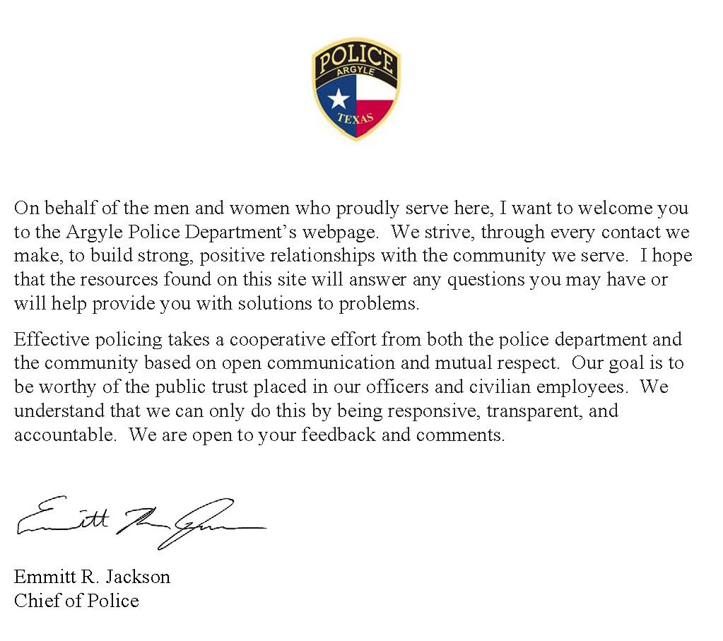 chiefs message for website Argyle