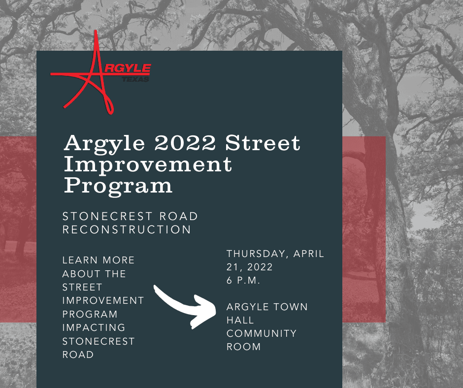 Street improvement program SOCIAL use