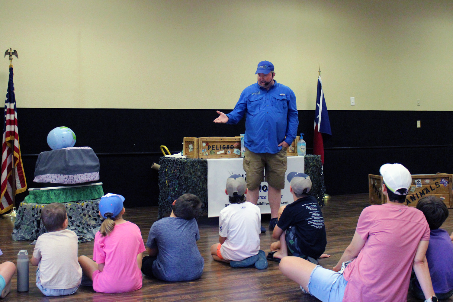 Man speaking to audience