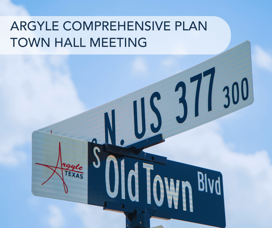 Argyle Comprehensive Plan Town Hall Meeting